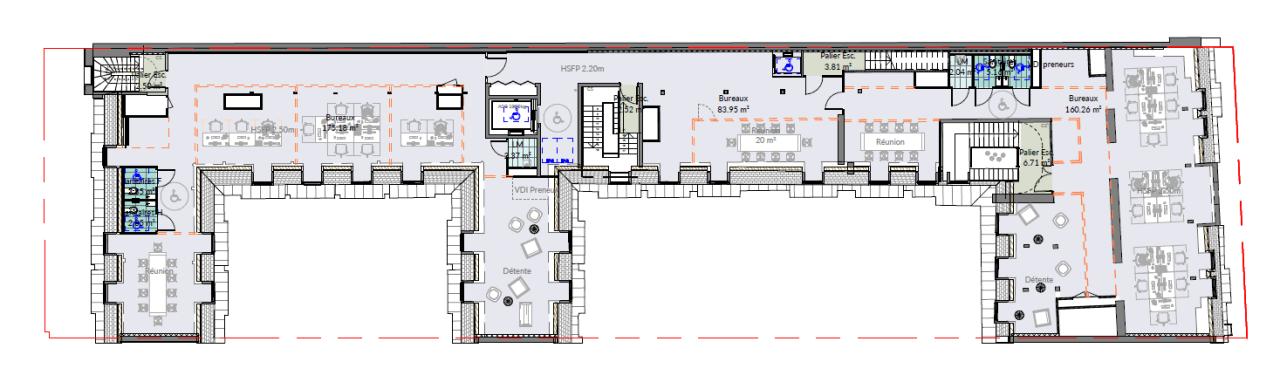 Bureau Paris 5189m² Location bureau Paris OLBUR2202094 13